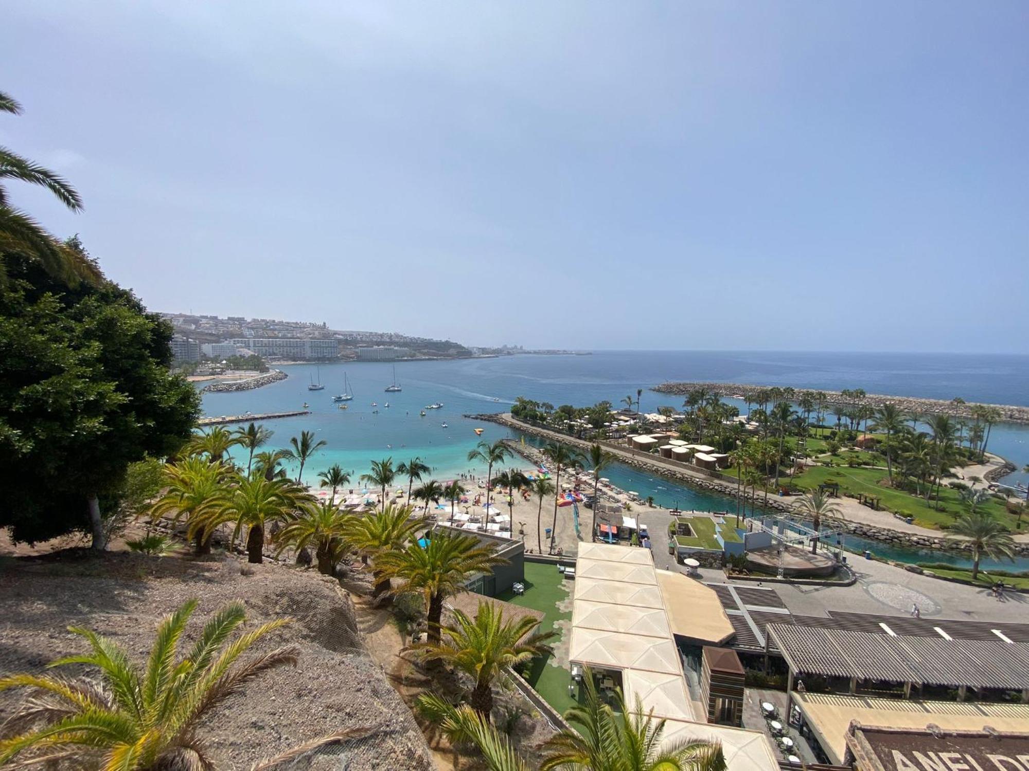 Sunset Balcony With Ocean Views Villa Mogán Exterior photo